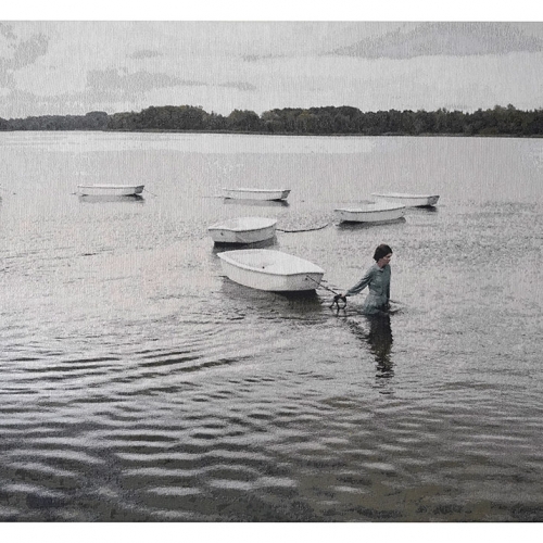 Towpath | 185x98 cm, gobelin, 2026